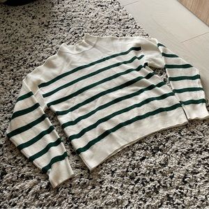 Primark Striped Mock Neck XS sweater